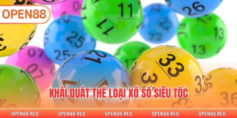 Khái quát thể loại xổ số siêu tốc