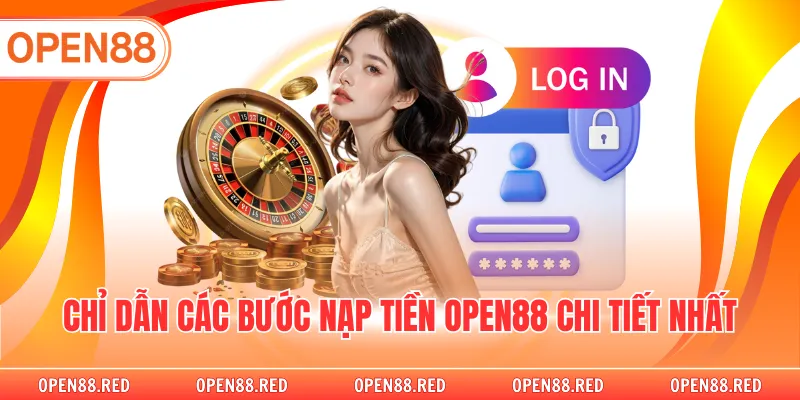 Chỉ dẫn các bước nạp tiền OPEN88 chi tiết nhất